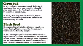 Essential Oils for Diabetes