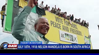July 18, 1918: Nelson Mandela is Born in South Africa