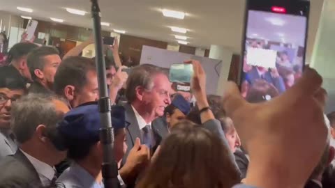 Bolsonaro e Tarcísio vão à Câmara dos Deputados