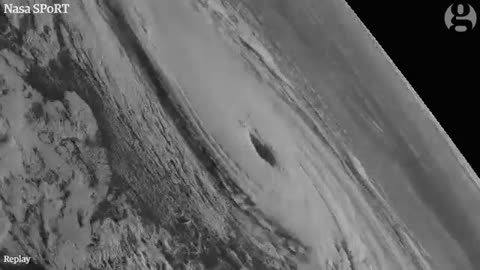 Hurricane Ophelia images captured by Nasa