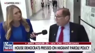 Funny how Jerry Nadler LOVES illegals...until this question.