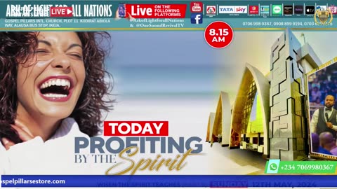 PROFITING BY THE SPIRIT - Special Mothers Day - with Dr. Isaiah Macwealth -12th MAY 2024