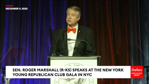 Roger Marshall Tells New York Young Republicans Biden Has Launched U.S. 'Into A Downward Spiral'