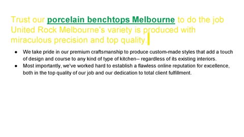 Why are house owners selecting porcelain benchtops Melbourne?