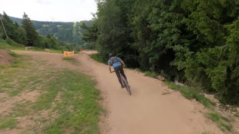 lac blanc _ mtb flow to fat