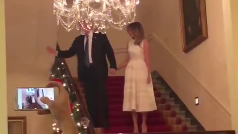 Congressional Ball Donald and Melania Trump