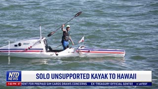 Solo Unsupported Kayak to Hawaii