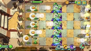 Plants vs Zombies 2 Ancient Egypt - Day 24