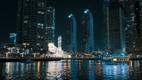 Dubai Night view