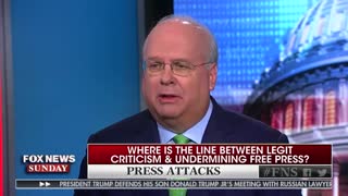 Karl Rove: Trump's war on media 'does not help' him