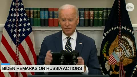 President Biden will not send the troops into Ukraine | USA TODAY