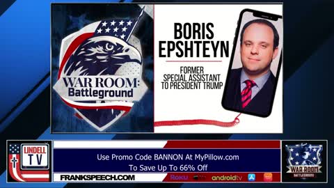 WarRoom: Battleground - Boris Epshteyn Calls-In to Talk Fighting for the 3 Nov. Movement