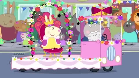 🐷🚗PEPPA PIG GETS A NEW ENVIRONMENT FRIENDLY ELECTRIC CAR 🐷🚗 PEPPA PIG ! CARTOON FOR KIDS !!!!