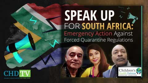 South Africa needs YOUR help to stand against Medical Apartheid #CHDAfrica