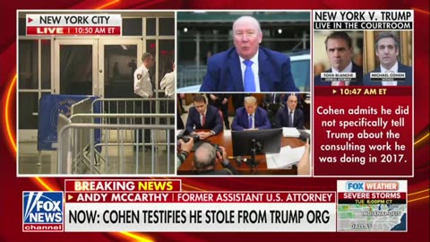 ‘Enormous, Big Deal!’ Andy McCarthy Stunned By ‘Devastating’ Revelation Cohen Stole From Trump