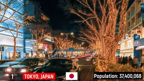 Top 10 Most Populated Cities In The World