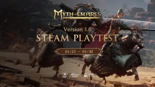 Myth of Empires V1.0 - Official Steam Playtest Announcement Trailer