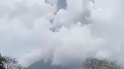 The Concepción Volcano Erupts