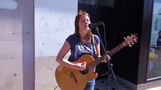 #Cat_Towers_Busking Plymouth the Ocean City 4th//16 2015.