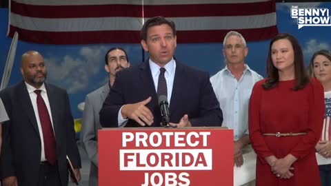 Gov. Ron DeSantis-State of Florida is filing a lawsuit against the Biden Admin vaccine mandate