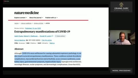 Grand Jury Proceeding Day 3 - PCR Test - Dr. Brian Ardis