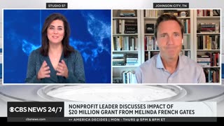 How Melinda French Gates' donations are impacting nonprofits CBS News