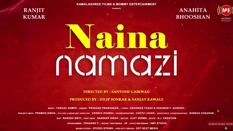 Naina Namazi official full song || Anahita Bhoosan Song || New Song || Naina Namazi full song