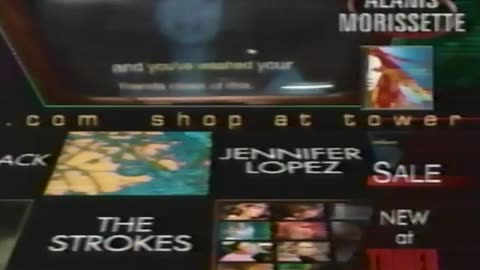 Early 2002 - Hot CDs On Sale at Tower Records