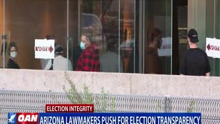 Ariz. lawmakers push for election transparency