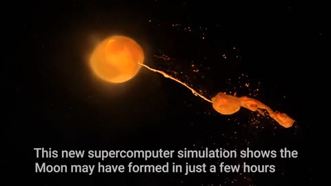 #New Supercomputer Simulation Sheds Light on #Moon’s Origin