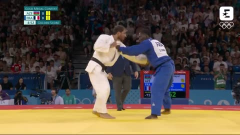 #paris2024 MASSIVE battle for Men's 73kg JUDO GOLD