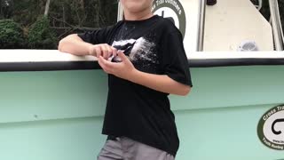 Fishing Obsessed Son Gets a Surprise