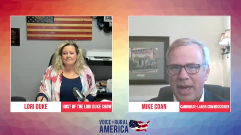 Mike Coan-Candidate for Labor Commissioner joins the Lori Duke Show!