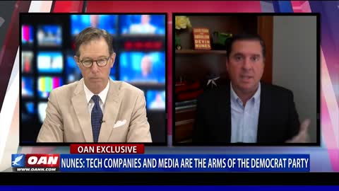 Rep. Devin Nunes says tech companies and media are the arms of the Democrat Party