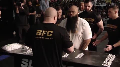 The Hardest Slaps from Slap fighting championship