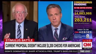 Sanders Admits Dems Politicized Coronavirus Relief