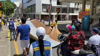 gran marcha de las personas discapacitadas en Bucaramanga