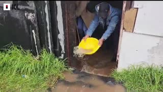 Watch: Western Cape townships battle with flooding after heavy downpours