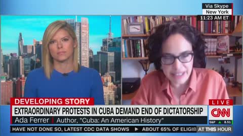 CNN Guest Actually Blame COVID *AND* Trump for Cuba Uprising