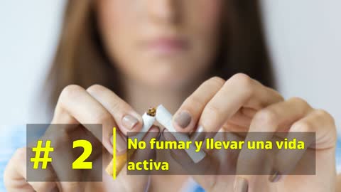 CONSEJOS PARA UNA VIDA SALUDABLE