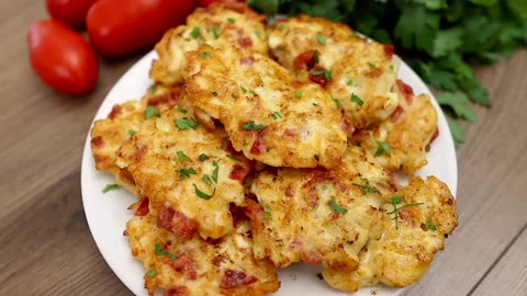 The easiest and most delicious recipe for juicy chicken cutlets!