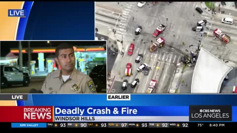 CHP provides updates on deadly crash in Windsor Hills, with 6 people killed