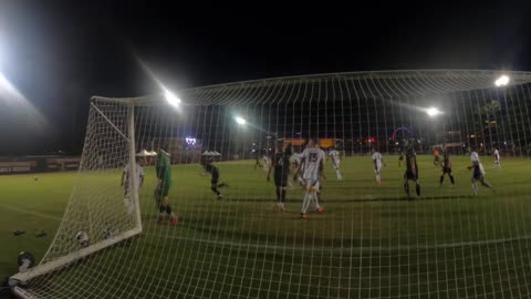UNLV men's soccer vs. San Jose State: A great leaping save almost takes out the goal in Vegas