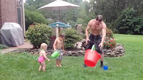 Ice Bucket Challenge - Kids Version