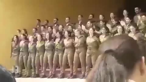 Israeli soldiers singing a beautiful Iranian song