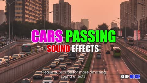 Car passing sound effects