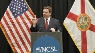 DeSantis Rails Against Media "Dishonesty"