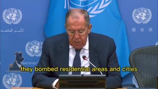 Lavrov Squares Off With CNN at the UN Press Conference