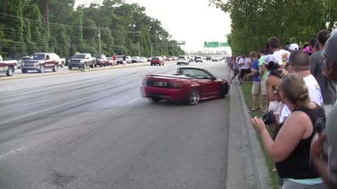 Three Mustang Show Crash Videos