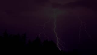 Sound of 3D Rain and Thunder - To Sleep and Relax (2 Hours)